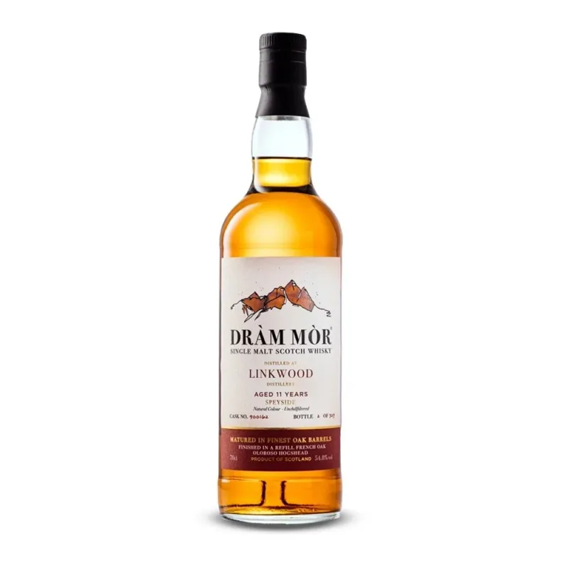 Linkwood – 11 Year Old 2013 Dram Mor Ex-Caol Ila Single Refill French Oak Oloroso Cask #900162 (2024) (70cl, 54.8%)