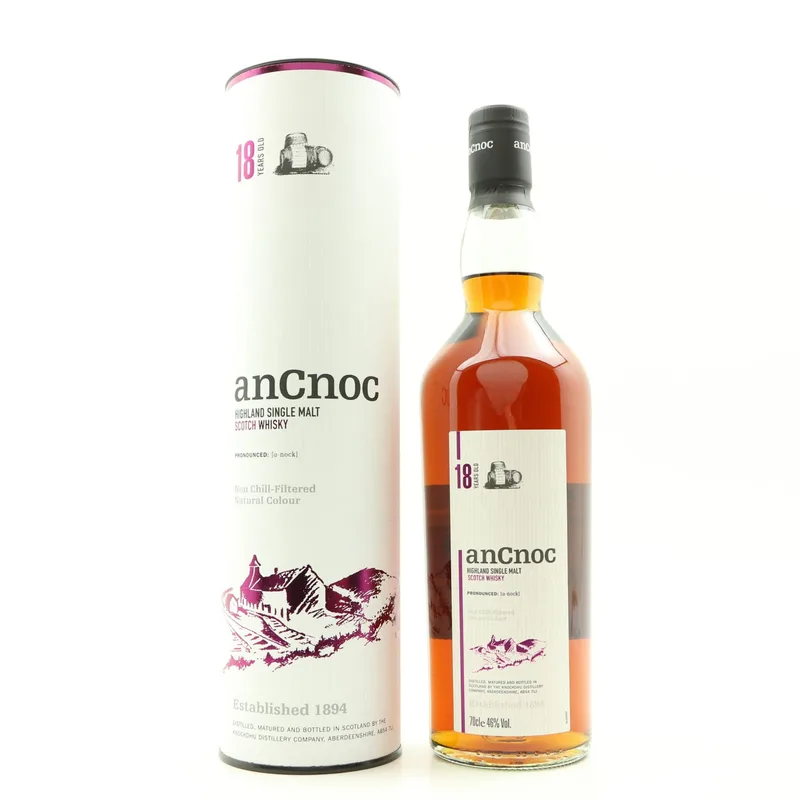 AnCnoc – 18 Year Old (70cl, 46%)