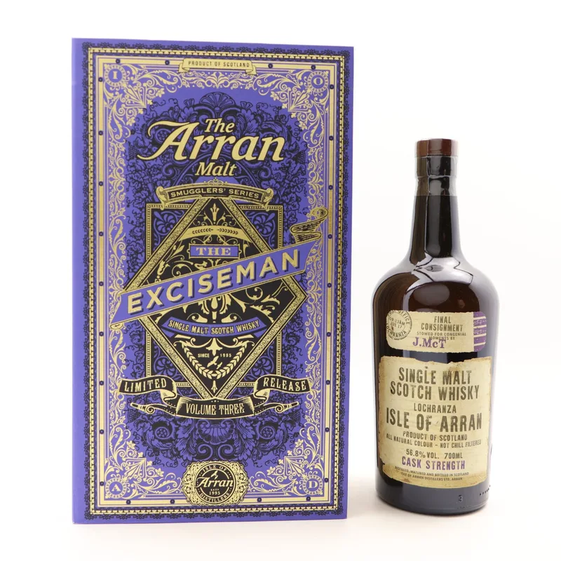 Arran Smugglers’ Series - Volume Three ‘The Exciseman' (70cl, 56.8%)