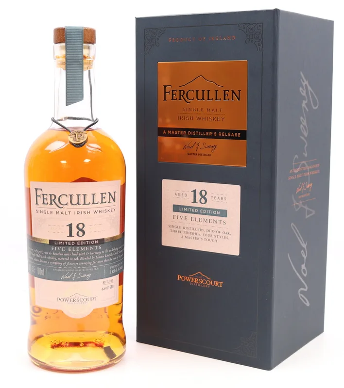 Fercullen Five Elements 18 Year Old Single Malt