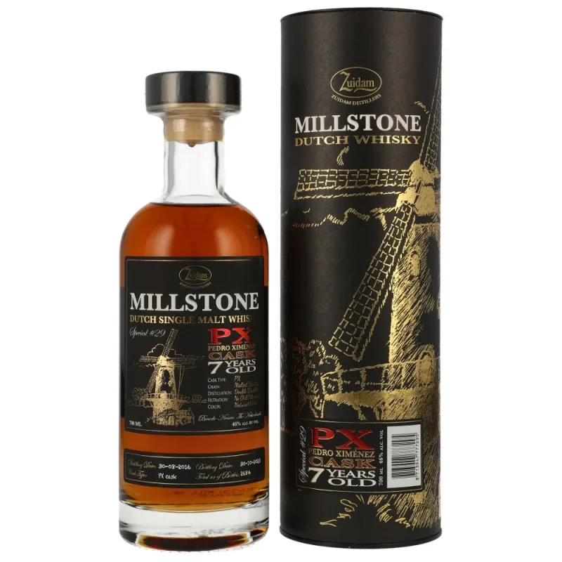 Millstone 7 Year Old Dutch Single Malt PX Cask Special #29