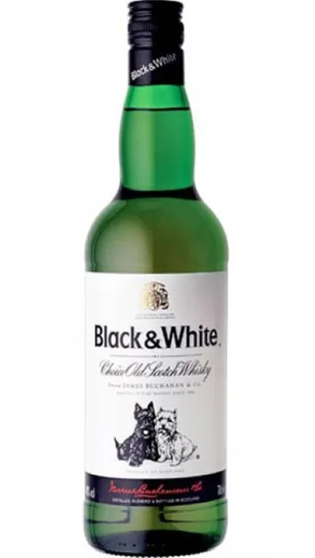 Black & White Blended Scotch Whisky (70cl)