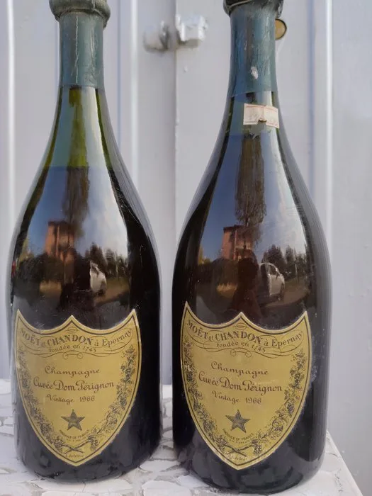 1966 Dom Pérignon - Champagne Brut - 2 Bottles (0.75L)