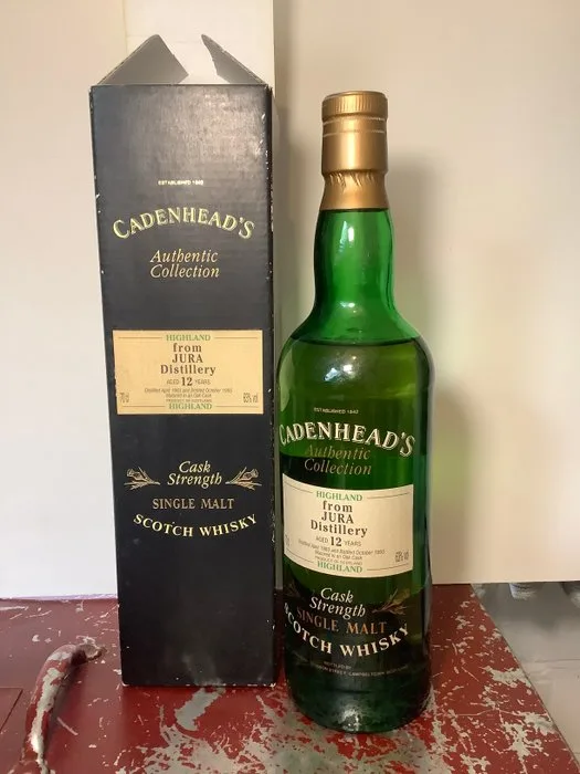 Jura 1983 12 years old Authentic Collection - Cadenhead's - b. 1995 - 70cl