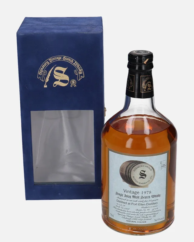 Port Ellen – 1978 23 Year Old Signatory Vintage Scotch Whisky Co. (70cl, 56.5%)