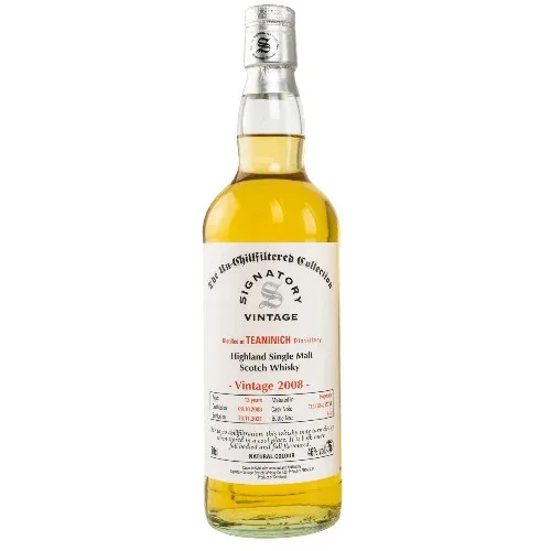 Teaninich – 2008 13 Year Old Signatory Vintage (46%)