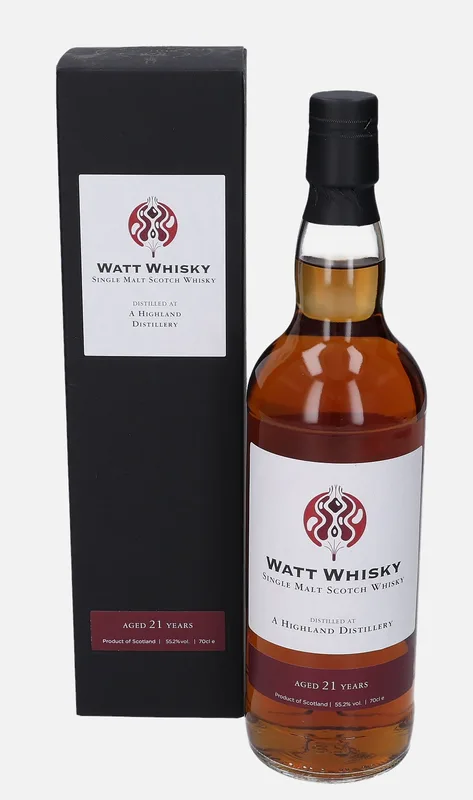 A Highland Distillery – 2000 21 Year Old Watt Whisky