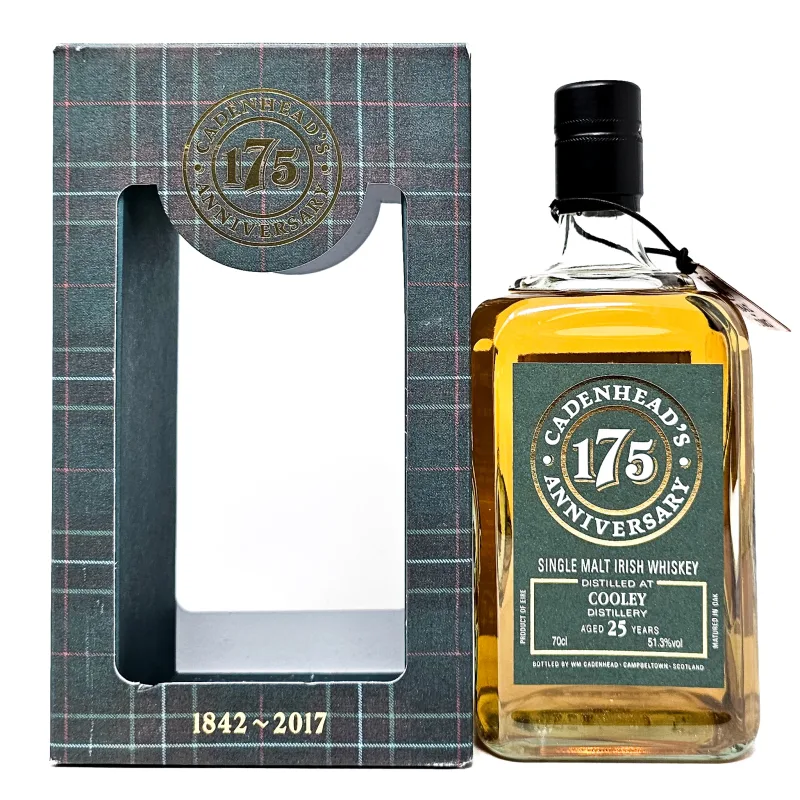 Cooley – 1992 25 Year Old Cadenhead's 175th Anniversary