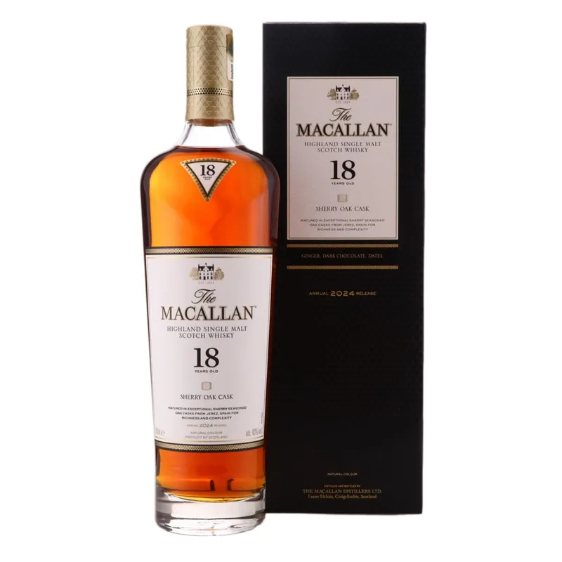 Macallan – 18 Year Old Sherry Oak Cask Annual 2024 Release
