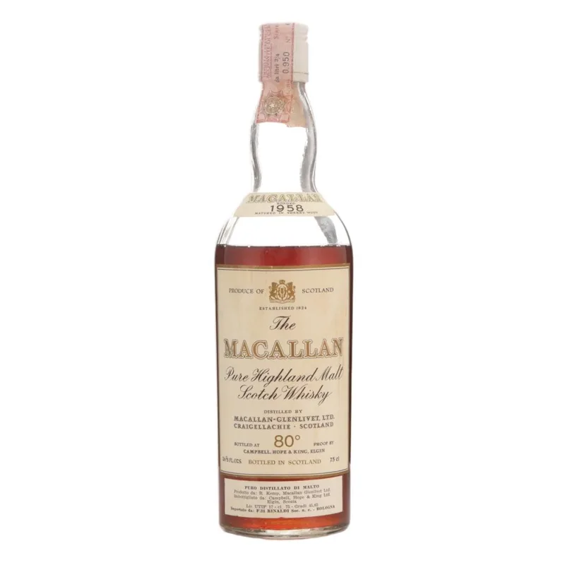 Macallan – 1958 80° Proof