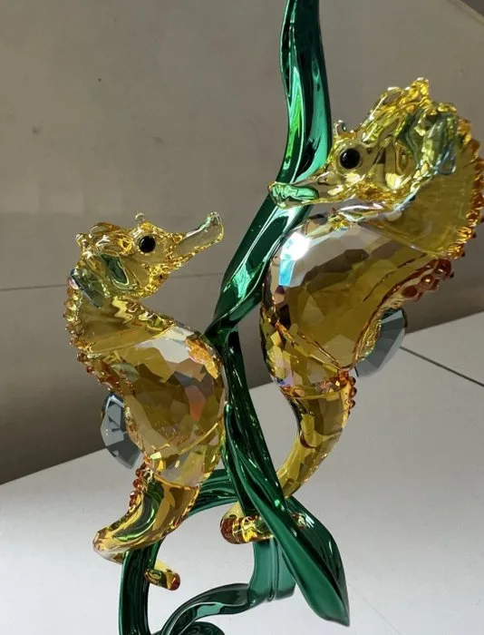 Swarovski - Figurine - SCS - Annual Edition 2025 - Idyllia Seahorses - 5691274 - Crystal