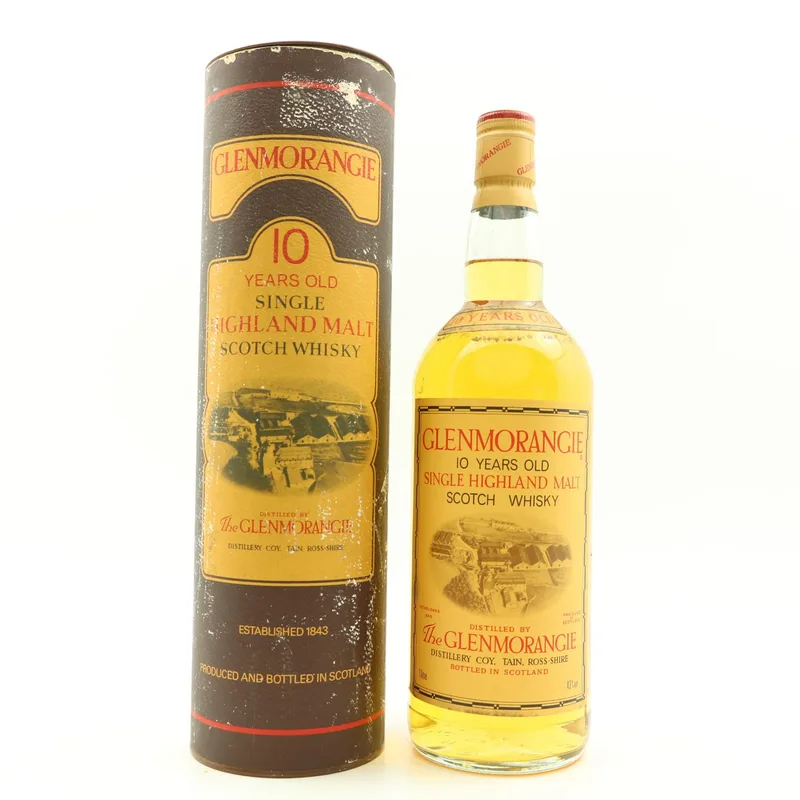 Glenmorangie – 10 Year Old Circa 1990’s 1L (1litre, 43%)