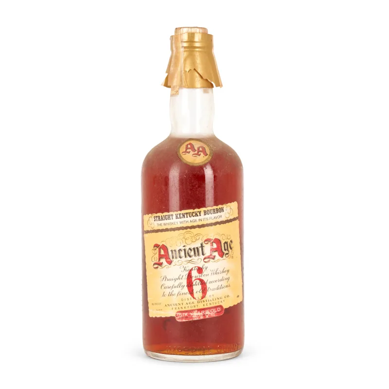 Ancient Age 6 Year Old Kentucky Straight Bourbon Whiskey - 1950s (113cl, 43%)