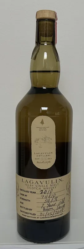 Lagavulin – 7 Year Old Single Cask Refill Bourbon #711810