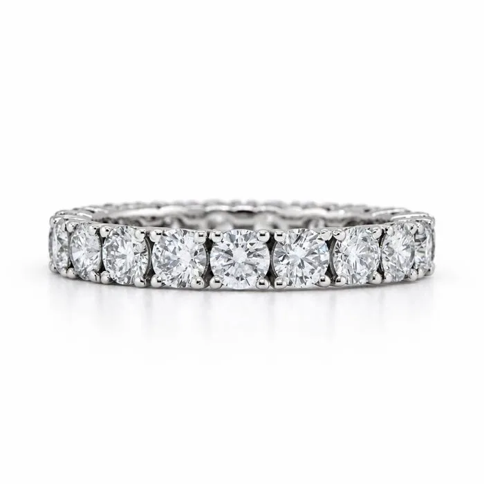 Ring - 14 kt. White gold - 2.56ct. tw. Diamond (Lab-grown)