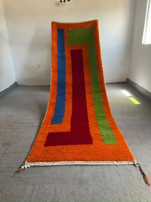 Boujad - Runner - 290 cm - 95 cm - Handmade Moroccan Boujad