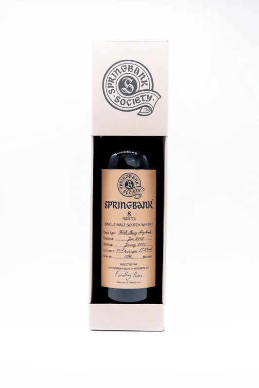 Springbank – Society 8 Years Old