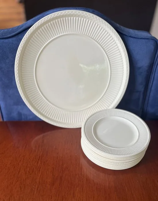 Wedgwood - Table service (10) - Edme - Earthenware - 10-piece pastry set