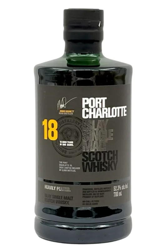 Bruichladdich – Port Charlotte 18 Year Old Single Malt Scotch Whisky