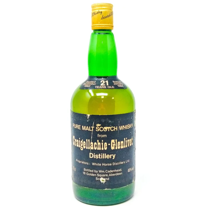 Craigellachie-Glenlivet 1962 21 Year Old Cadenhead's