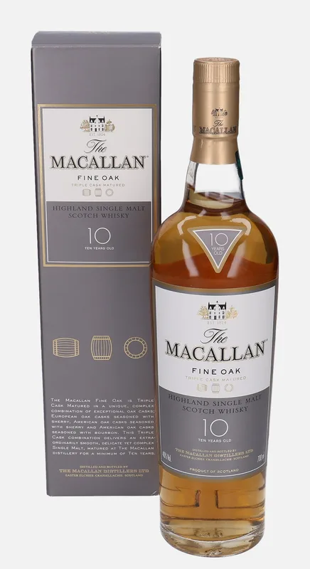 Macallan – 10 Year Old Fine Oak Triple Cask Matured