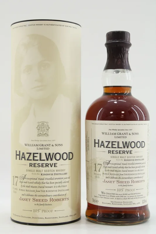 Hazelwood – 17 Years Old - Reserve - 105 Proof