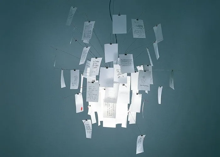 Ingo Maurer - Ingo Maurer - Lamp - Note Z6 - Steel, Paper