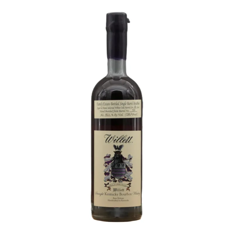 Willett – 8 Year Old Family Estate Bourbon Single Barrel #551 50th Anniversary Kirsch Import (70cl, 67.1%)