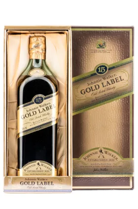 Johnnie Walker Gold Label 15 Year Old 1980s (75cl)