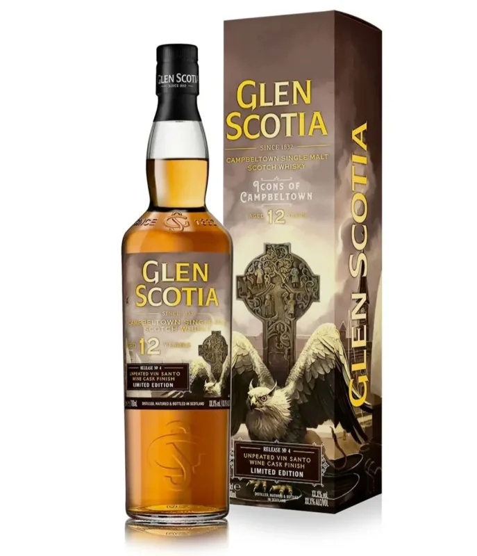 Glen Scotia – The Griffin Icons of Campbeltown #4 Unpeated Vin Santo Finish 12 Years Old