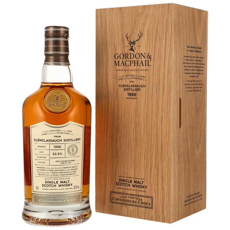 Glenglassaugh – 37 Year Old 1986 Connoisseurs Choice #1218
