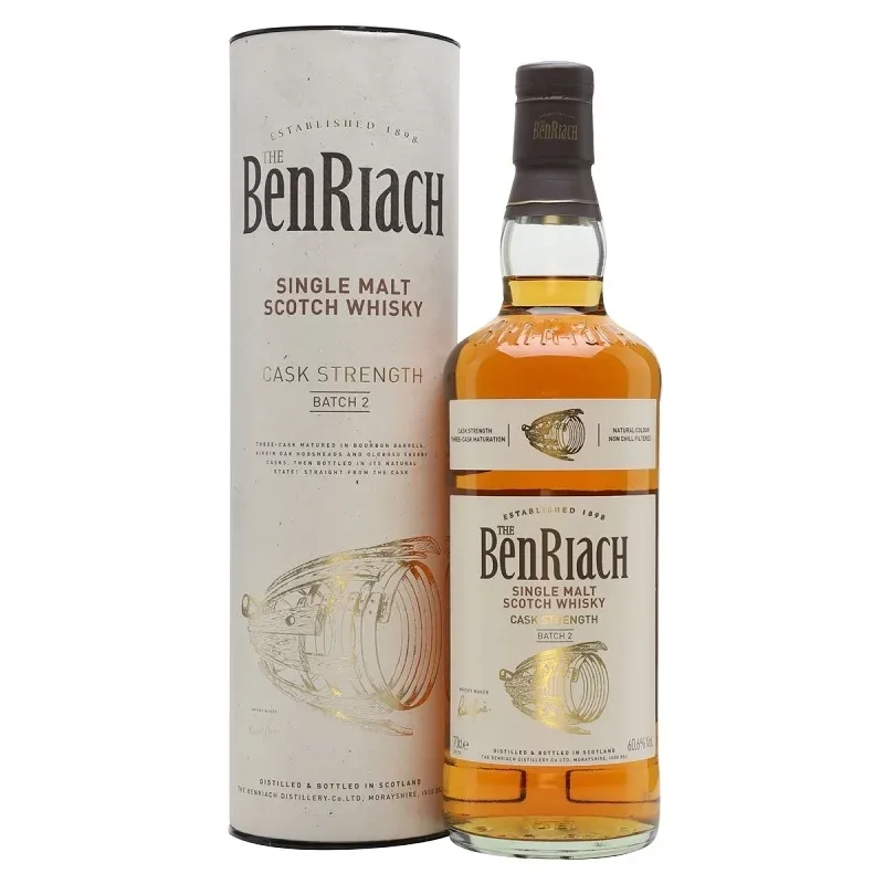 BenRiach – Batch 2 Cask Strength (60.6%)