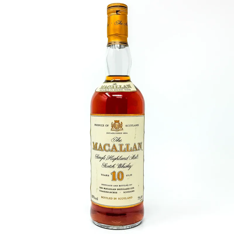 Macallan – 10 Year Old 1980s (75cl, 40%)