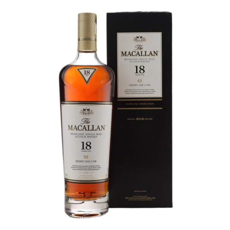 Macallan – 18 Year Old Sherry Oak Cask Annual 2019 Release