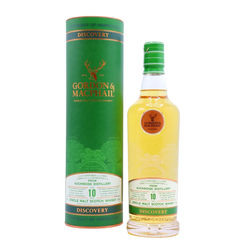 Auchroisk – 10 Year Old Gordon & MacPhail Discovery Range Ex-Bourbon Cask (70cl, 43%)