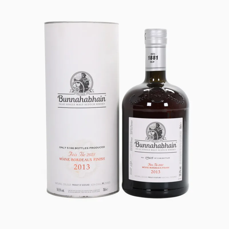 Bunnahabhain – 2013 (Moine Bordeaux Finish) Feis Ile 2021