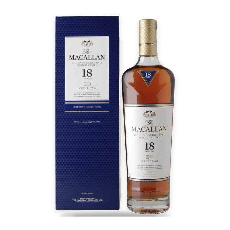 Macallan 18 Year Old Double Cask - 2022 Release