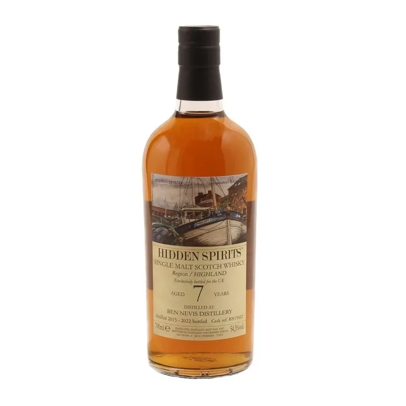 Ben Nevis – 7 Year Old 2015 Hidden Spirits (70cl, 54.3%)