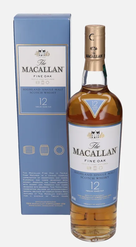 Macallan – 12 Year Old Fine Oak Triple Cask Matured