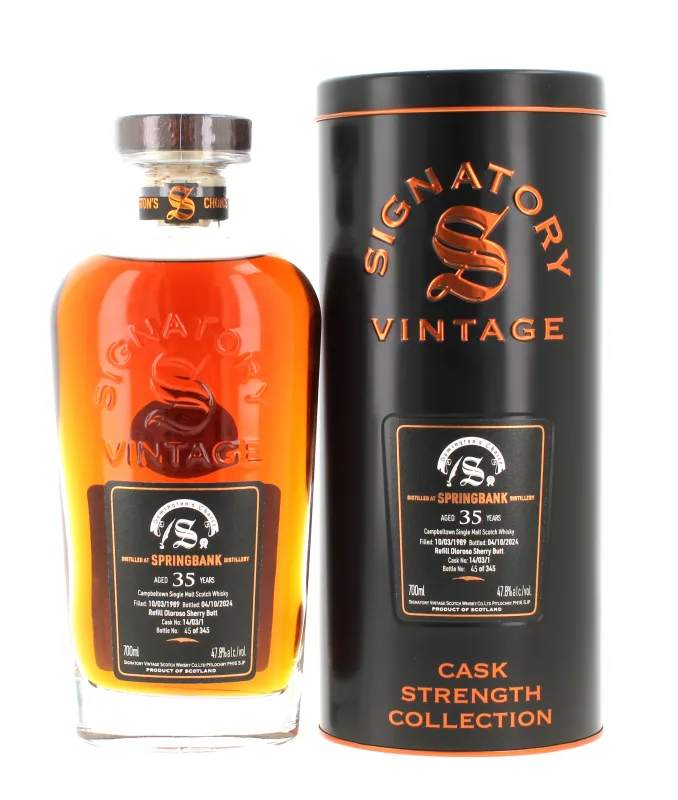 Springbank – 35 Year Old 1989 Signatory Symington's Choice