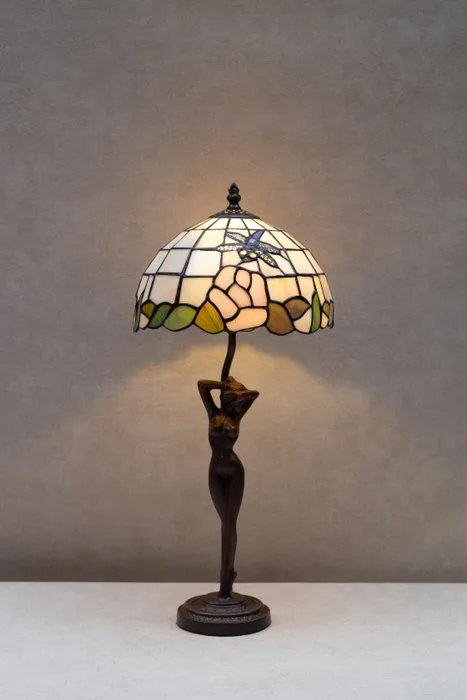 Lamp - Tiffany style - Stained glass