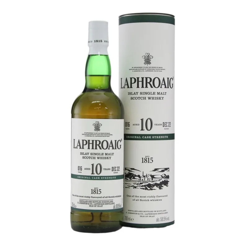 Laphroaig – 10 Year Old Original Cask Strength Batch 016