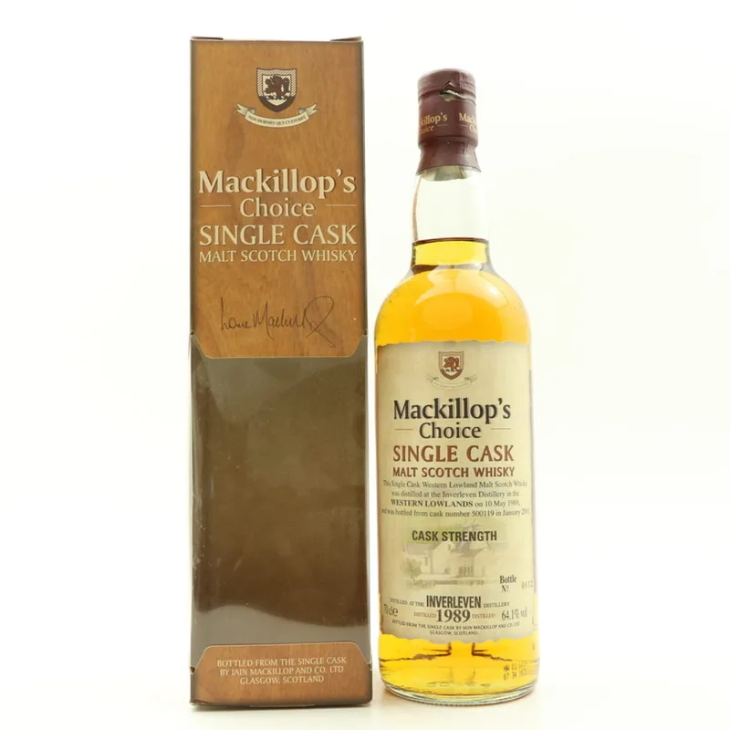 Inverleven – 1989 Mackillop’s Choice (70cl, 64.1%)