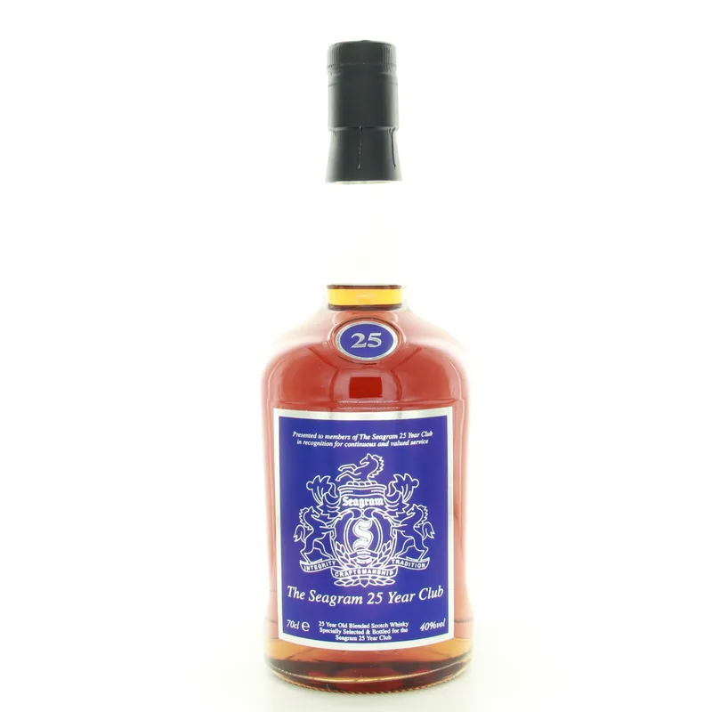 Seagram 25 Year Old 1990s Bottling (70cl, 40%)