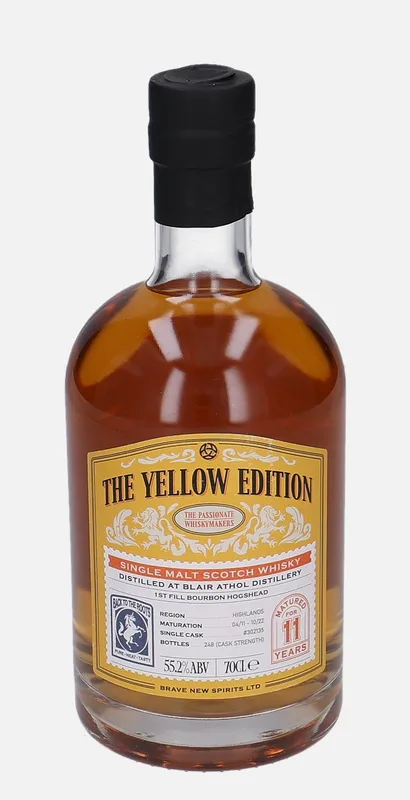 Blair Athol – 2011 11 Year Old Brave New Spirits The Yellow Edition