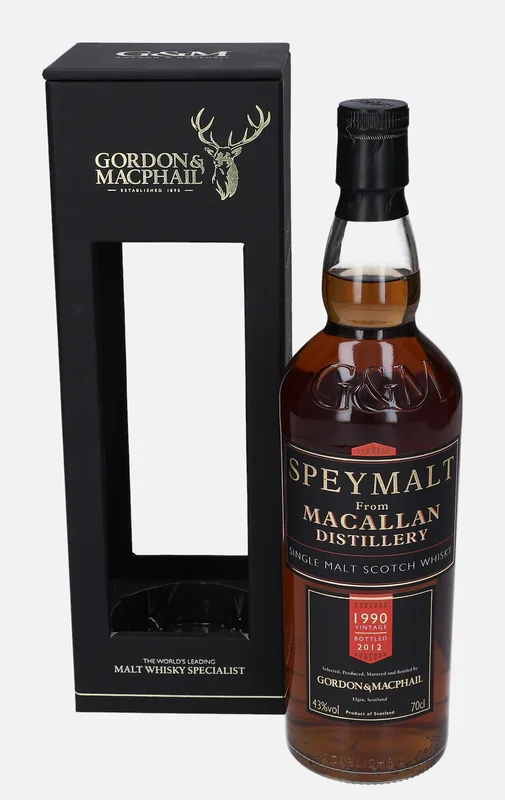 Macallan – 1990 Gordon & MacPhail Speymalt (70cl, 43%)