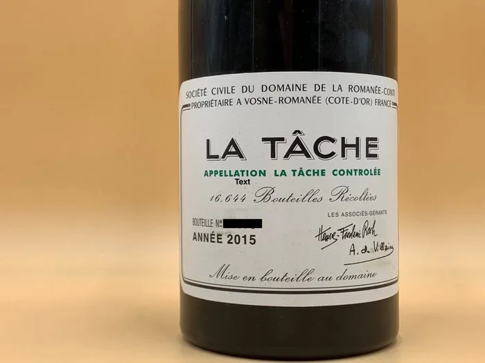 2015 Domaine de la Romanée-Conti - La Tâche Grand Cru - 1 Bottle (0.75L)