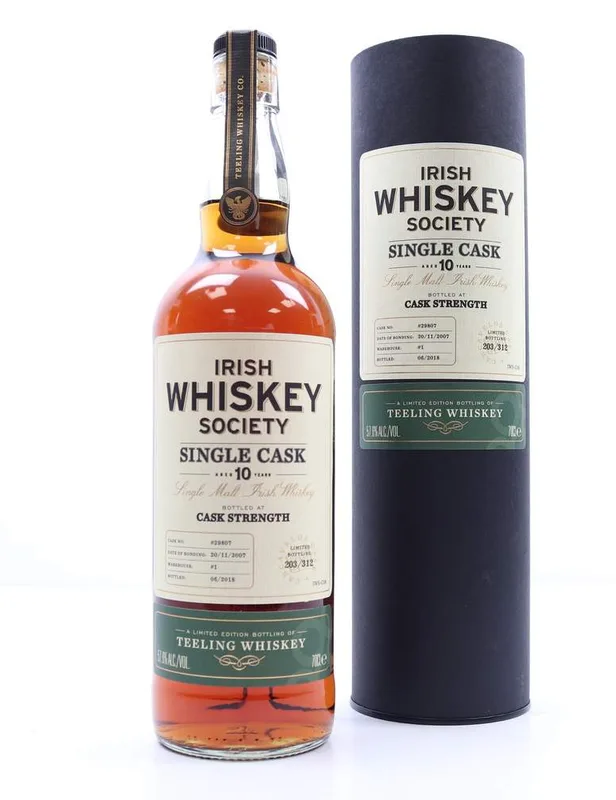 Irish Whiskey Society Teeling 10 Year Old