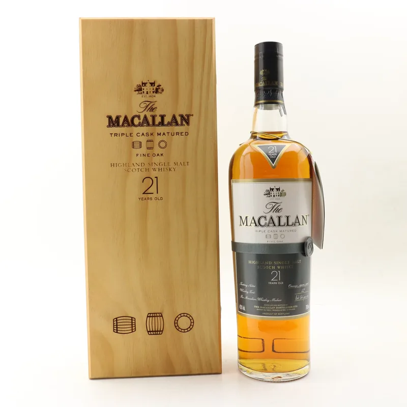 Macallan – 21 Year Old Fine Oak (70cl, 43%)