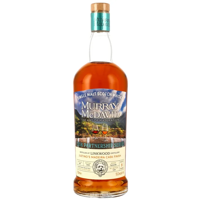 Linkwood – 2017/2026 8 Year Old Justino's Madeira Cask Finish Cask Partnership Series Murray McDavid